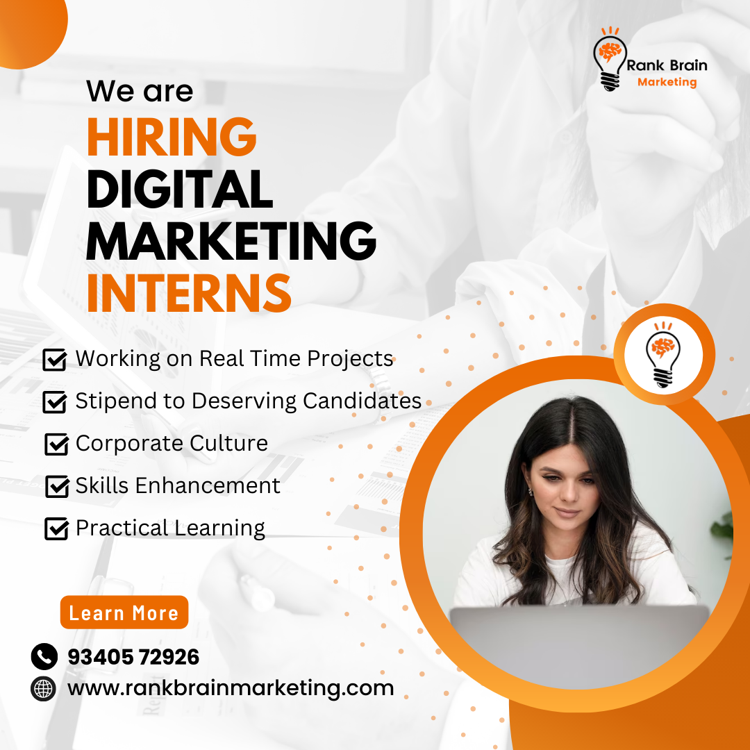Hiring for Interns for Digital Marketing for SEO and SMM